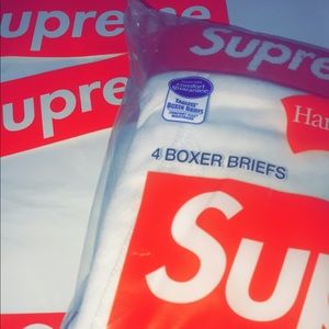 Supreme X Hanes Boxers